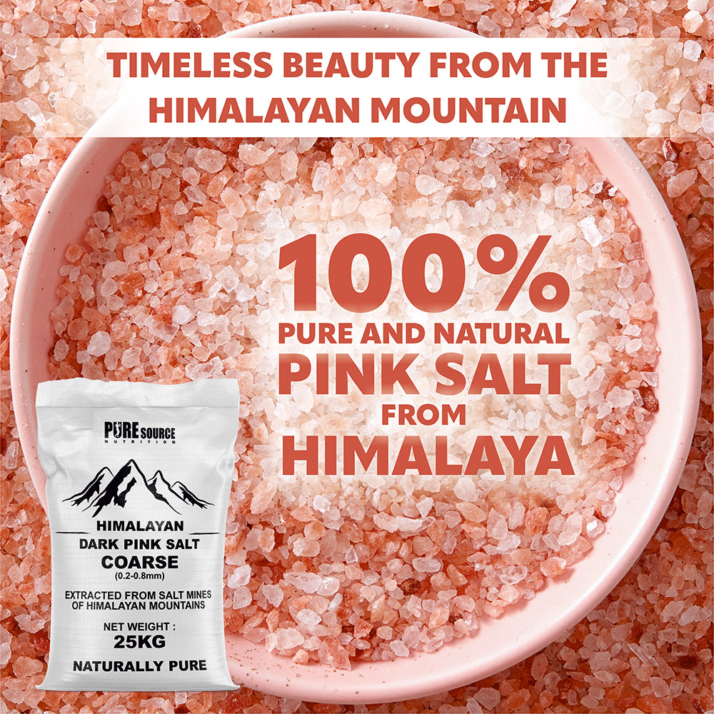 Himalayan Pink Salt - Coarse - 25kg
