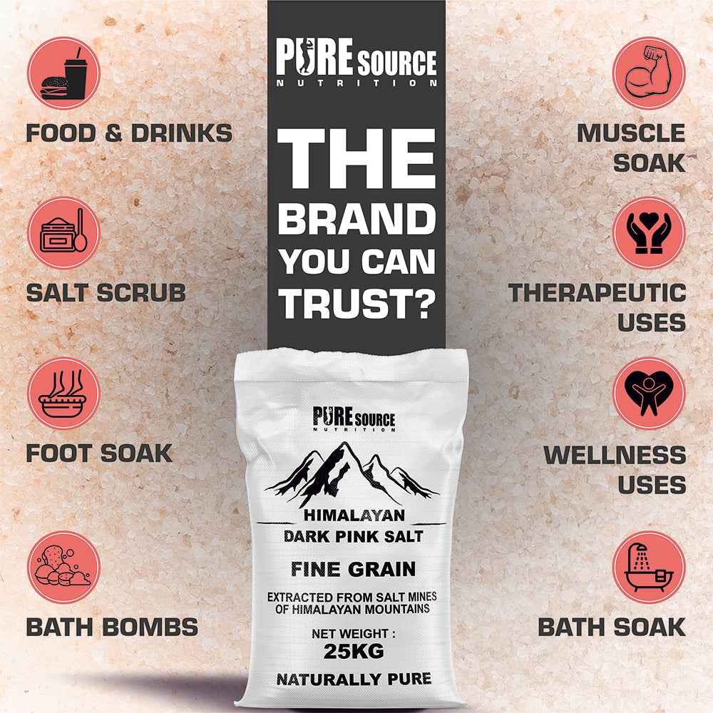 Himalayan Pink Salt - Fine - 25kg