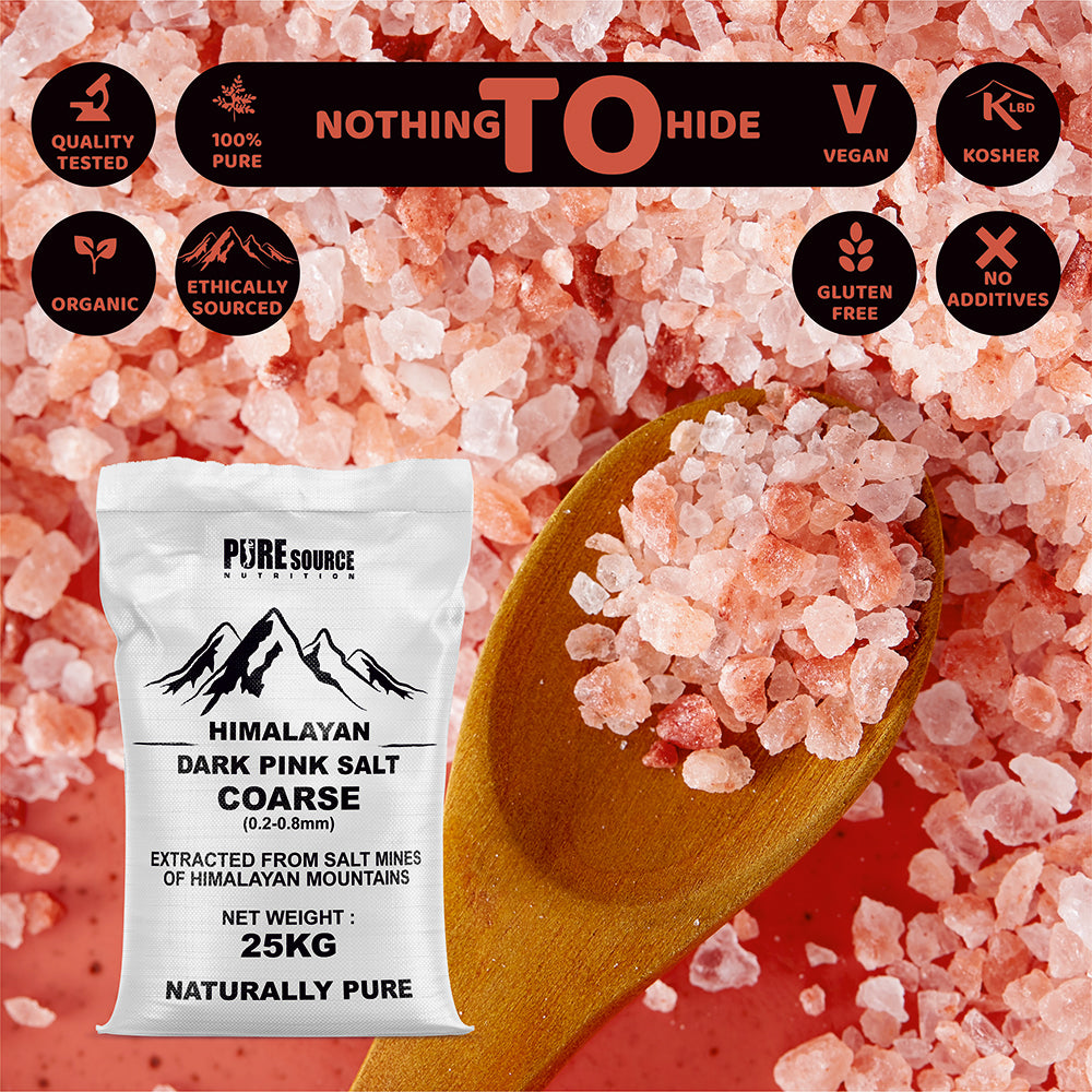 Himalayan Pink Salt - Coarse - 25kg
