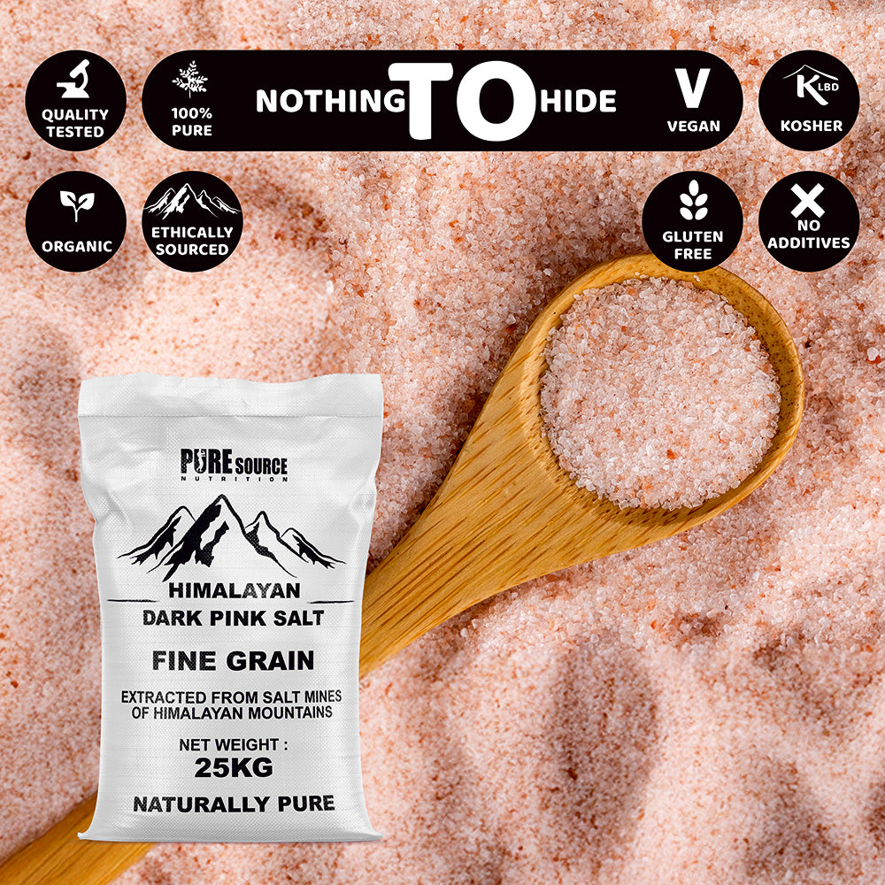 Himalayan Pink Salt - Fine - 25kg