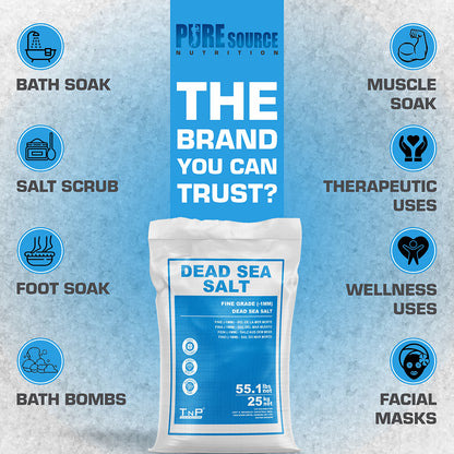 Dead Sea Salt - Fine - 25kg
