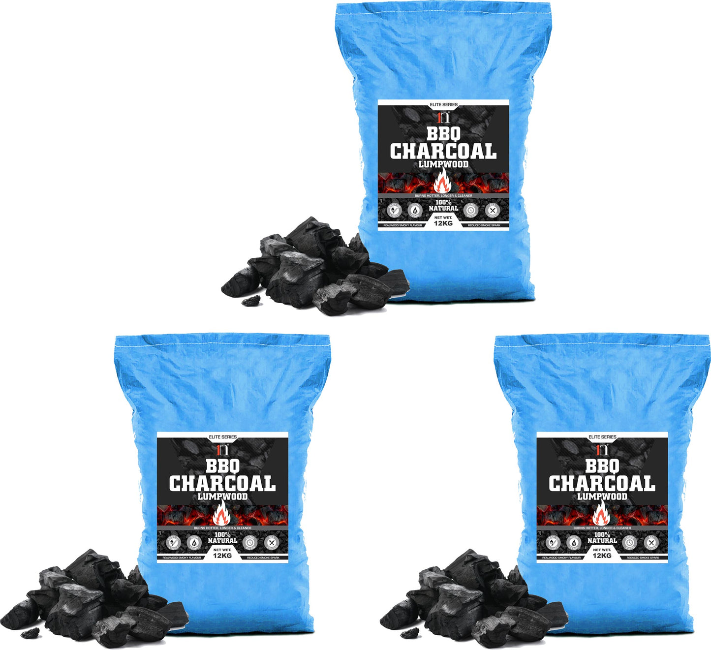 Industrial BBQ Charcoal Lumpwood 12Kg