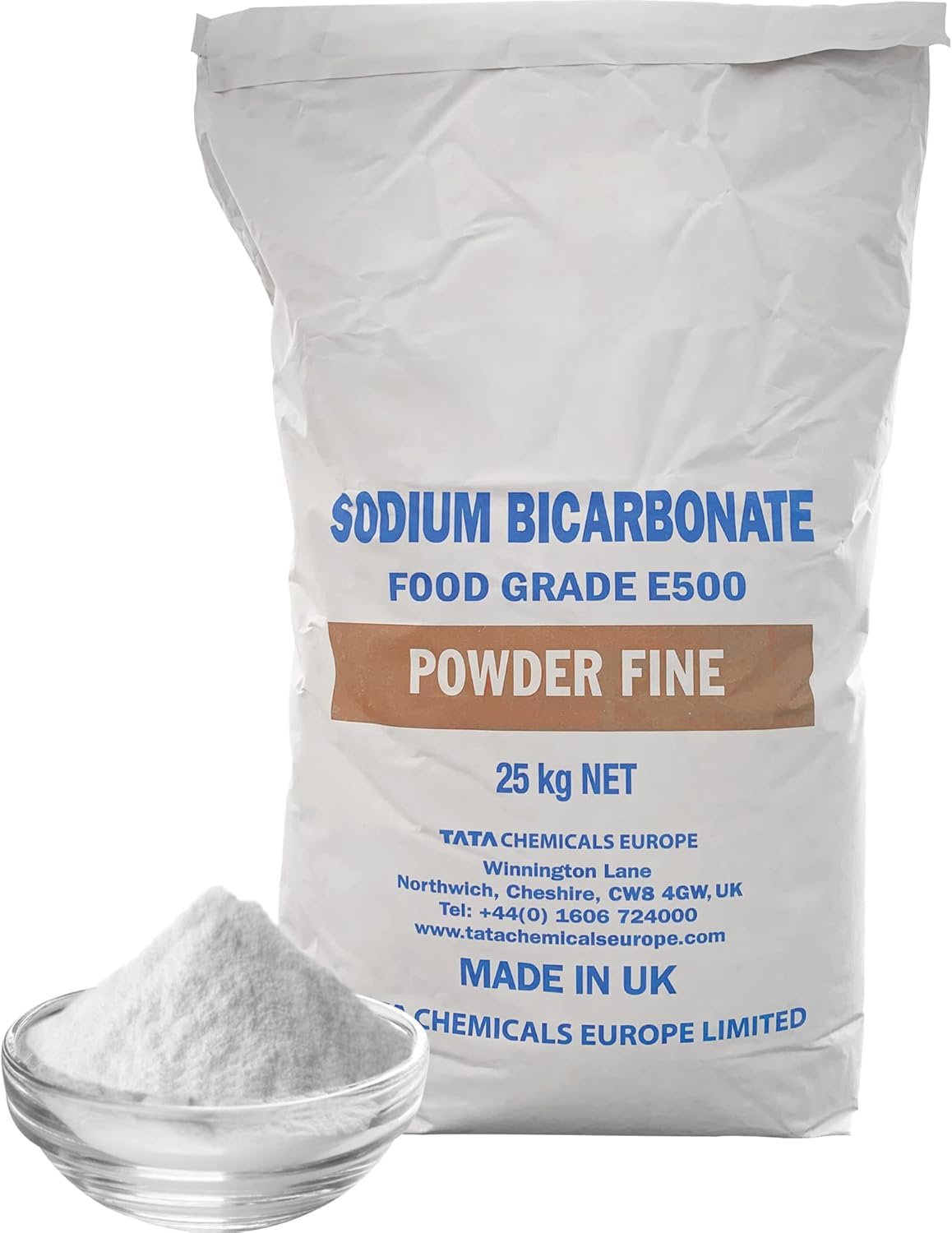 Sodium Bicarbonate Food Grade Powder Fine - 25Kg