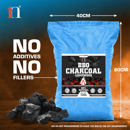 Industrial BBQ Charcoal Lumpwood 12Kg