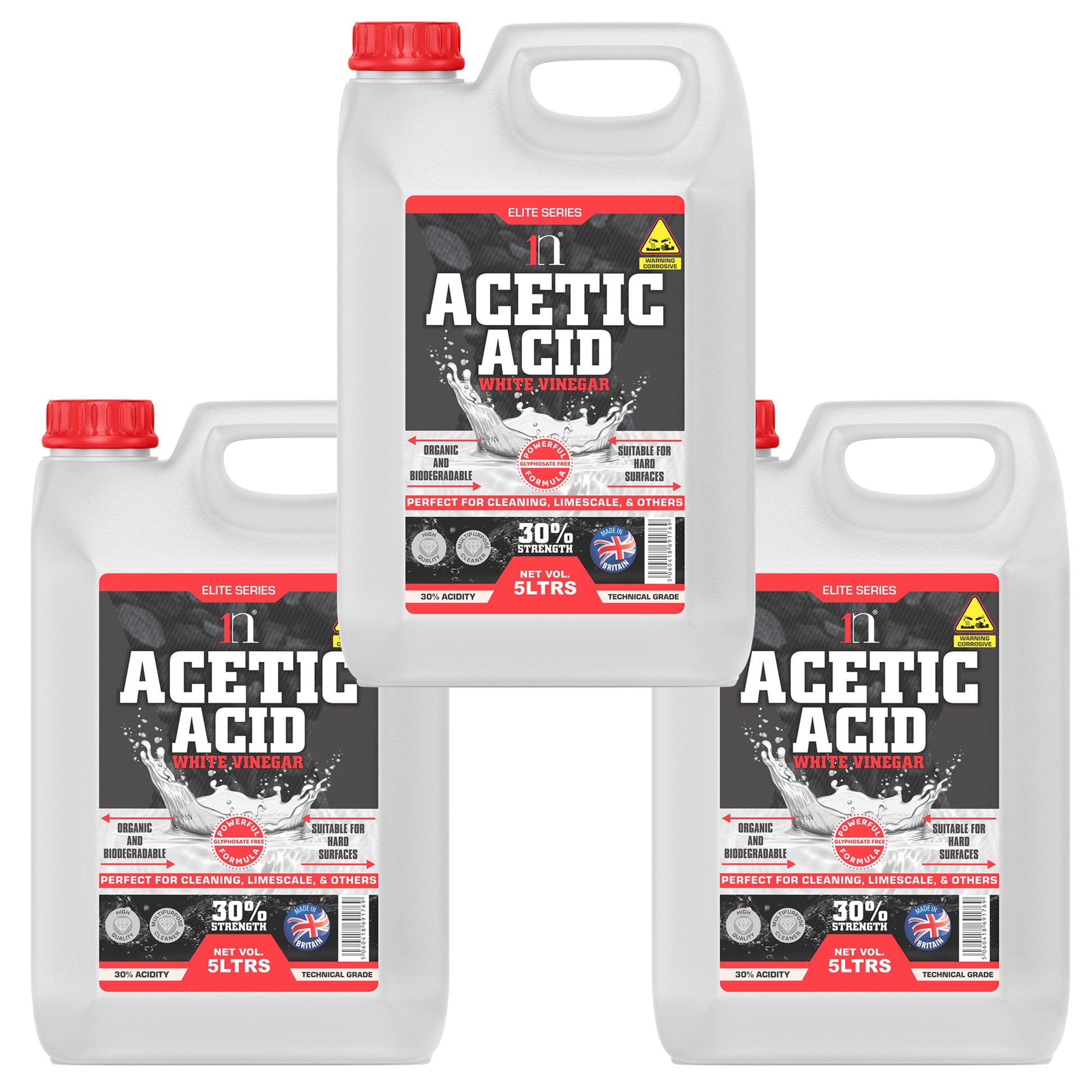 1ne Nutrition Acetic Acid 30% White Vinegar 5Litre