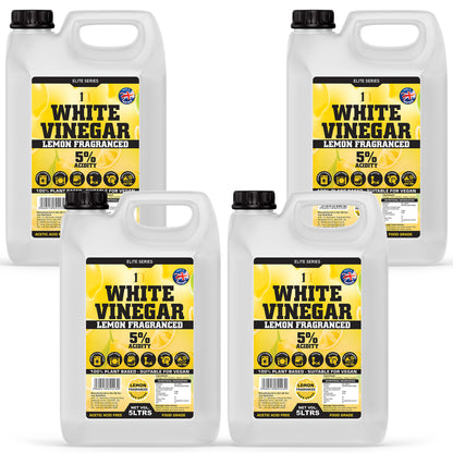 1NE Nutrition White Vinegar 5L 5% – Lemon Fragranced