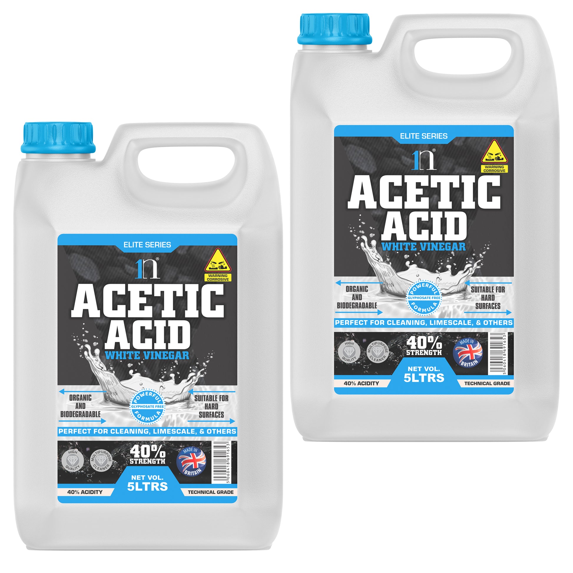 1ne Nutrition White Spirit Vinegar 5Litre - 40% Strength