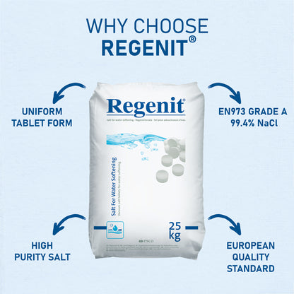 REGENIT Vacuum Salt Tablets 25kg