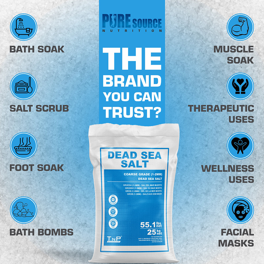 Dead Sea Salt - Coarse - 25kg
