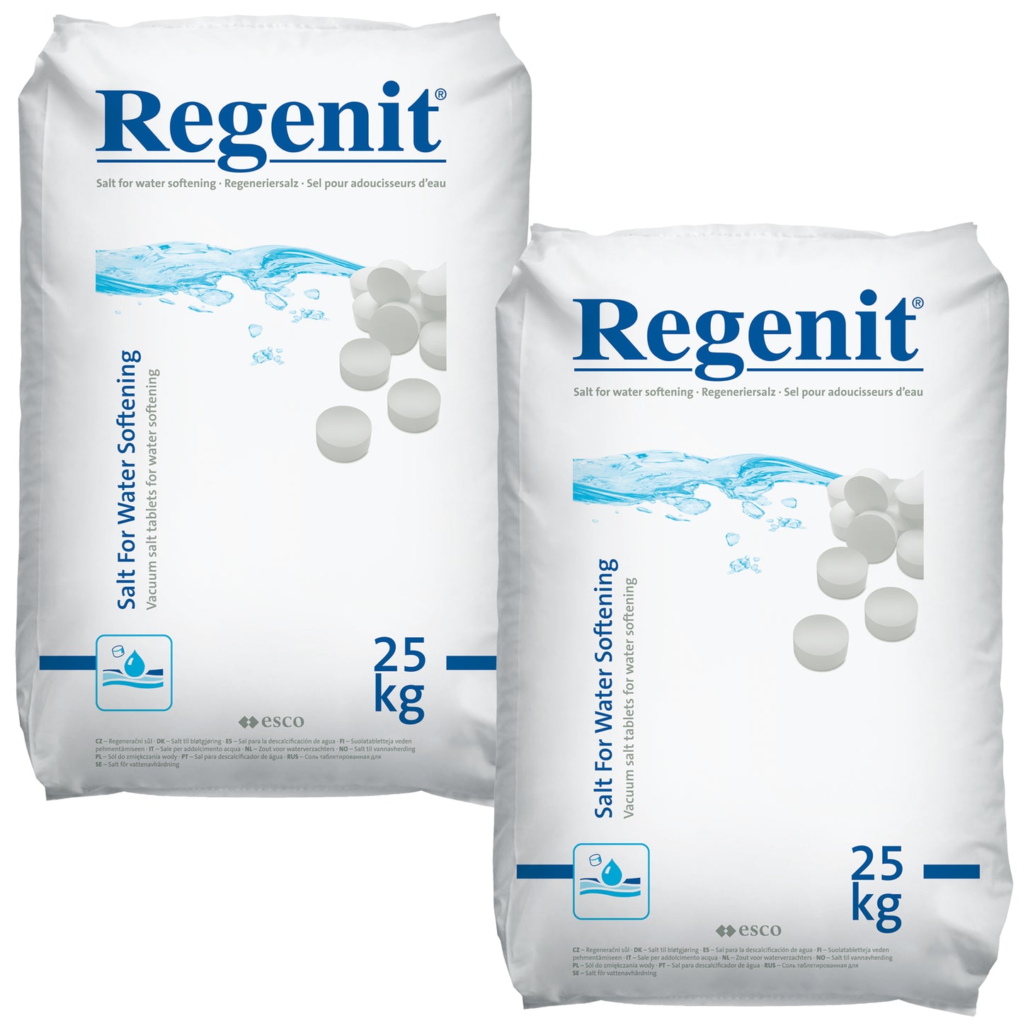 REGENIT Vacuum Salt Tablets 25kg