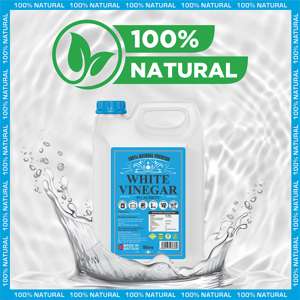 Pure Source Nutrition White Vinegar 5% Strength - Blue Label