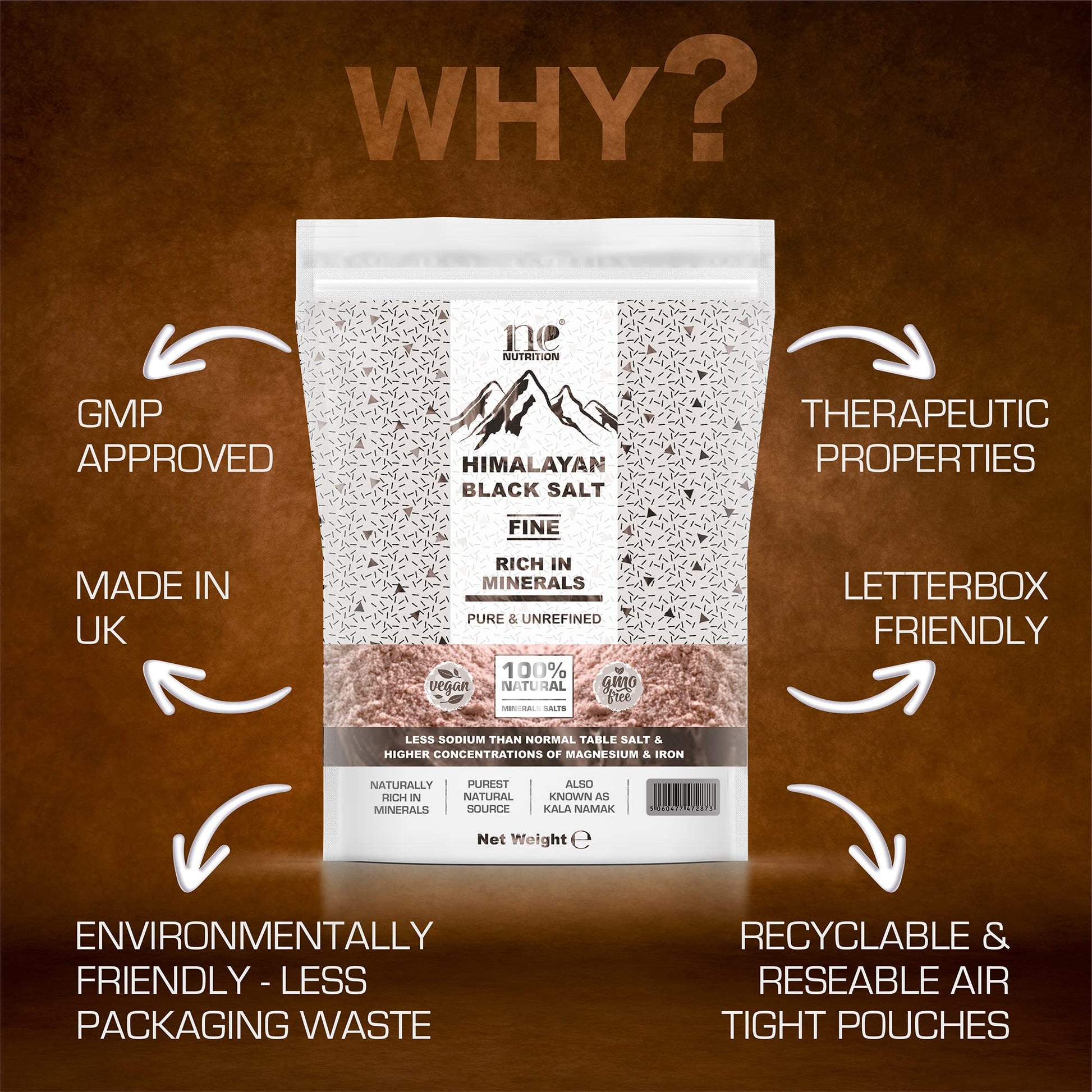 Himalayan Black Salt (Kala Namak) Fine 25Kg