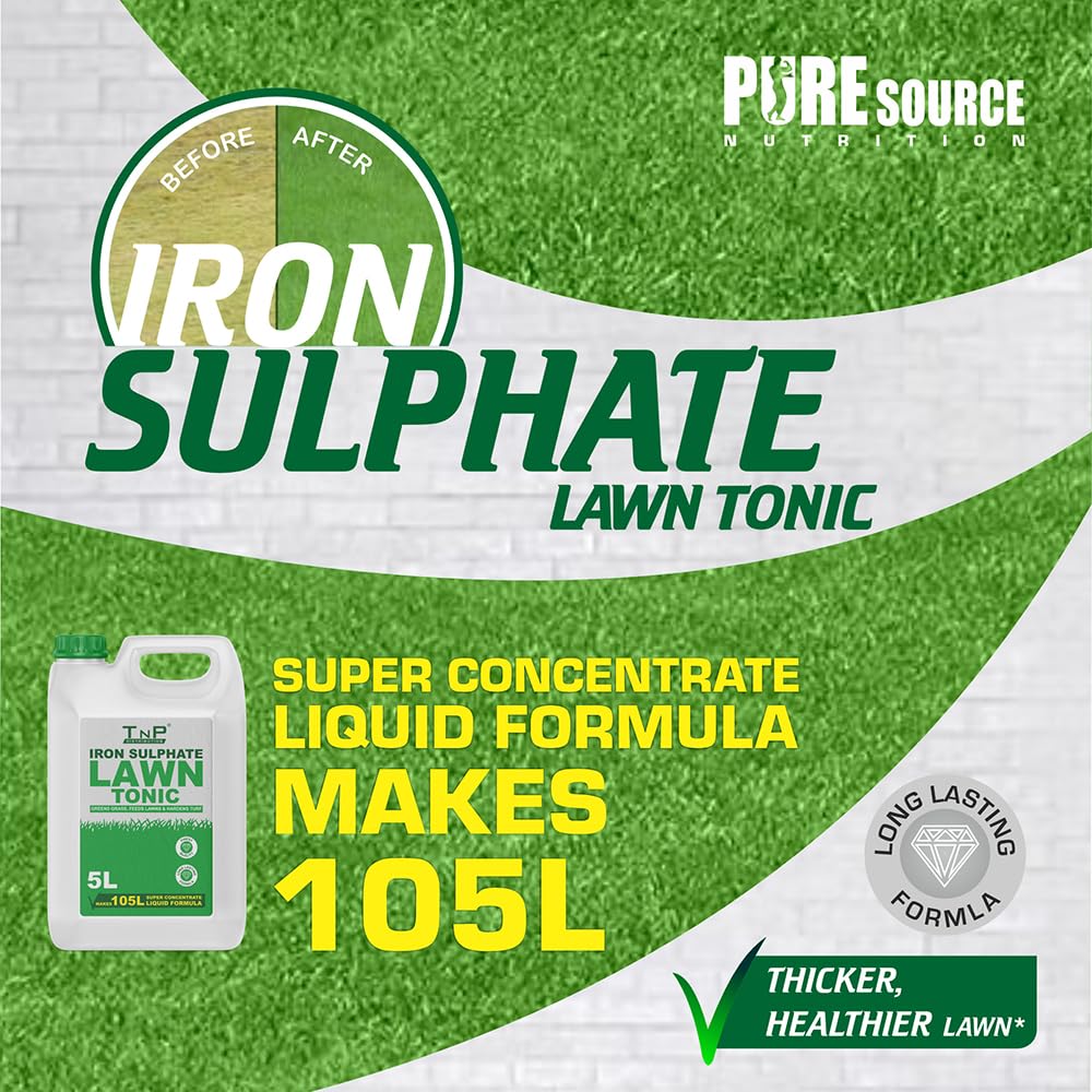 Pure Source Nutrition Iron Sulphate Liquid 5L Jerrycan