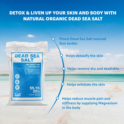 Dead Sea Salt - Fine - 25kg
