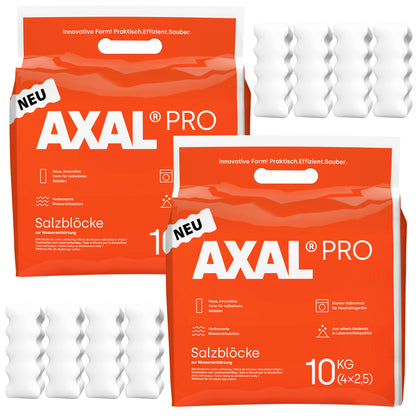 AXAL PRO Vacuum Salt Blocks 4x2.5kg Bag