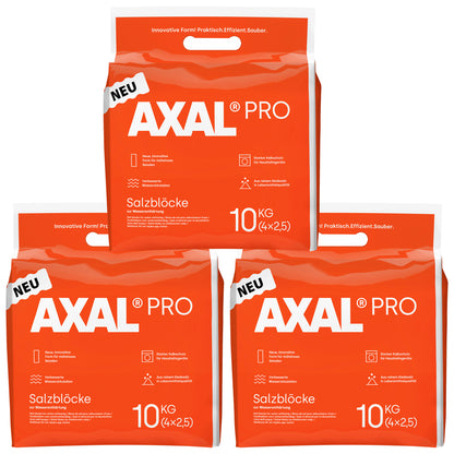 AXAL PRO Vacuum Salt Blocks 4x2.5kg Bag
