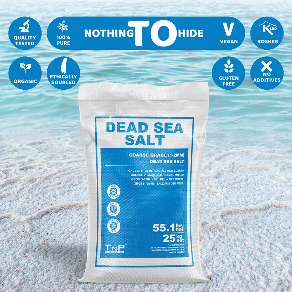 Dead Sea Salt - Coarse - 25kg