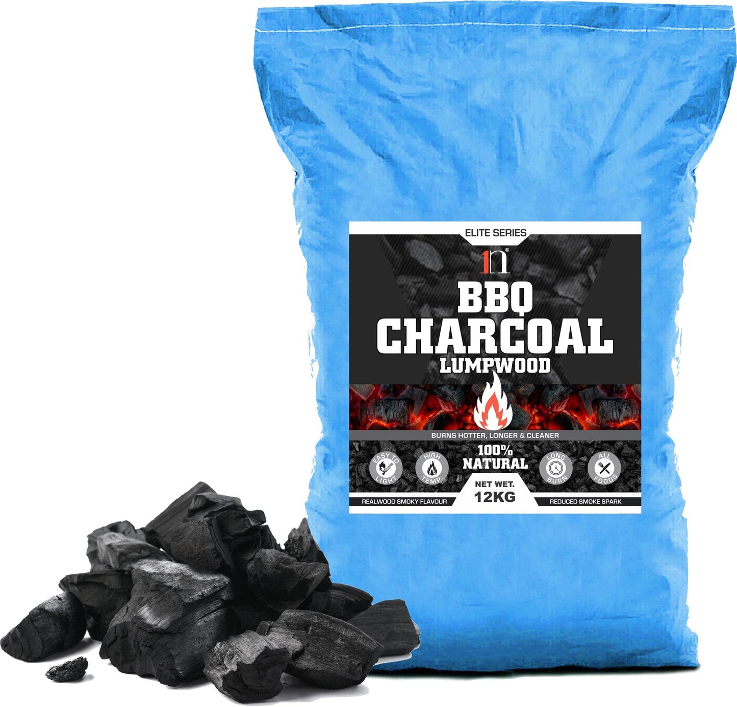 Industrial BBQ Charcoal Lumpwood 12Kg