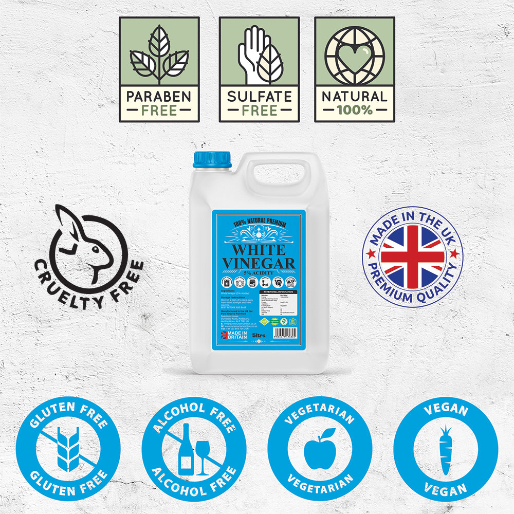 Pure Source Nutrition White Vinegar 5% Strength - Blue Label