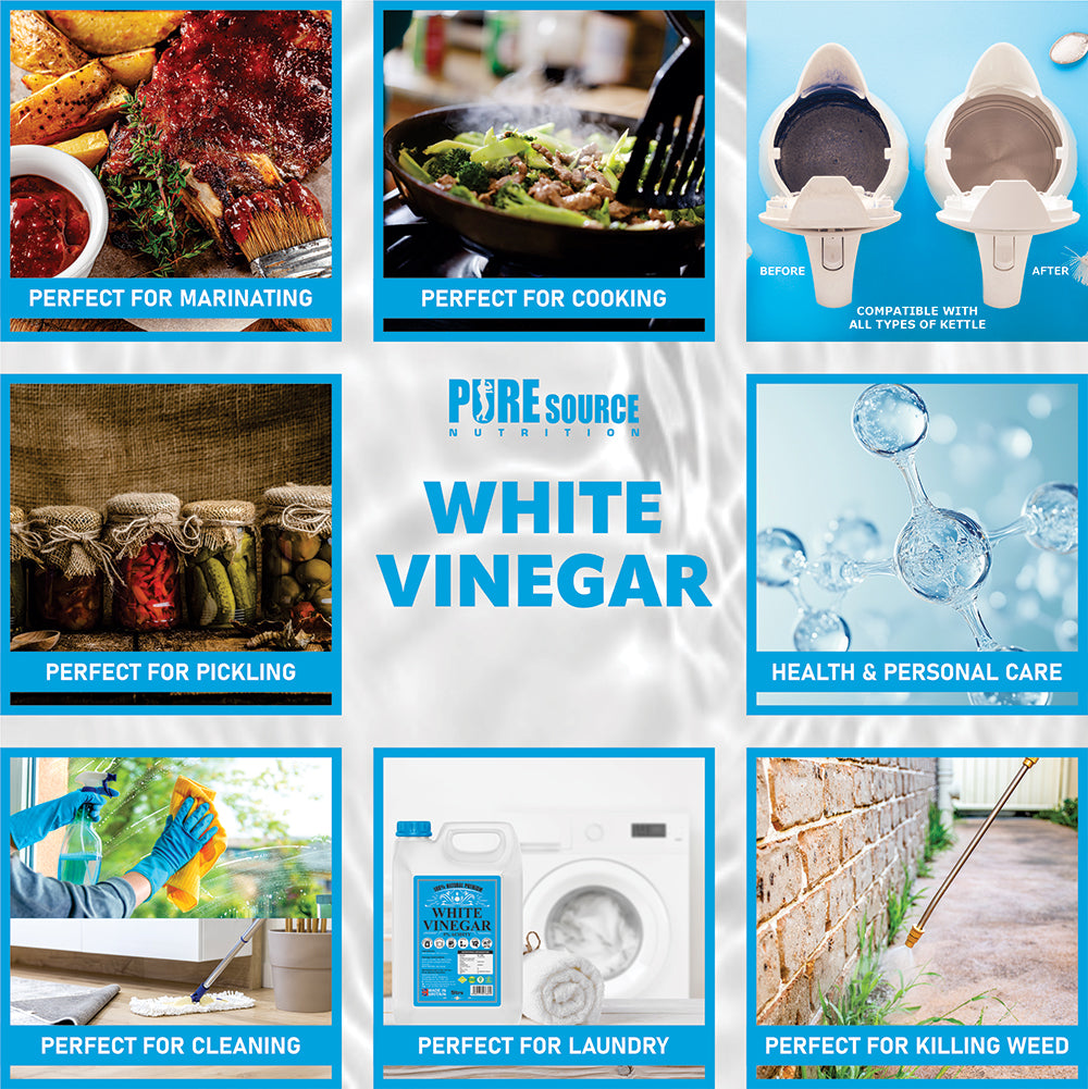 Pure Source Nutrition White Vinegar 5% Strength - Blue Label