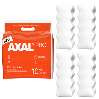 AXAL PRO Vacuum Salt Blocks 4x2.5kg Bag