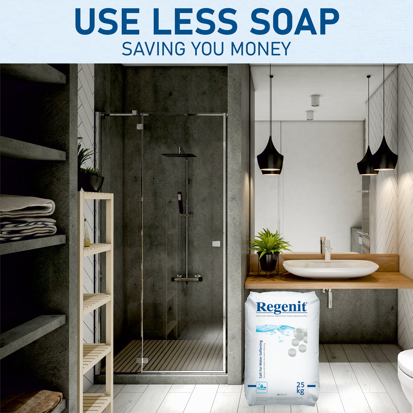 REGENIT Vacuum Salt Tablets 25kg