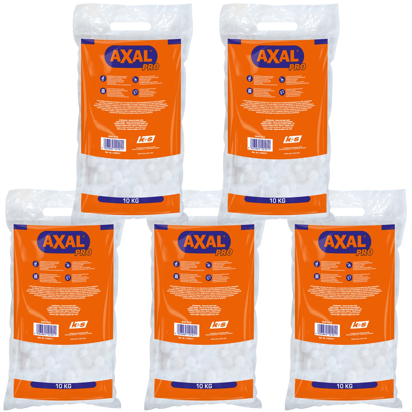 AXAL PRO Vacuum Salt Tablets 10kg Bag