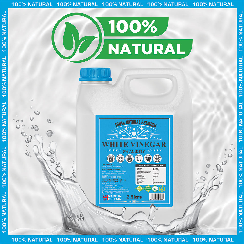 Pure Source Nutrition White Vinegar 5% Strength - Blue Label