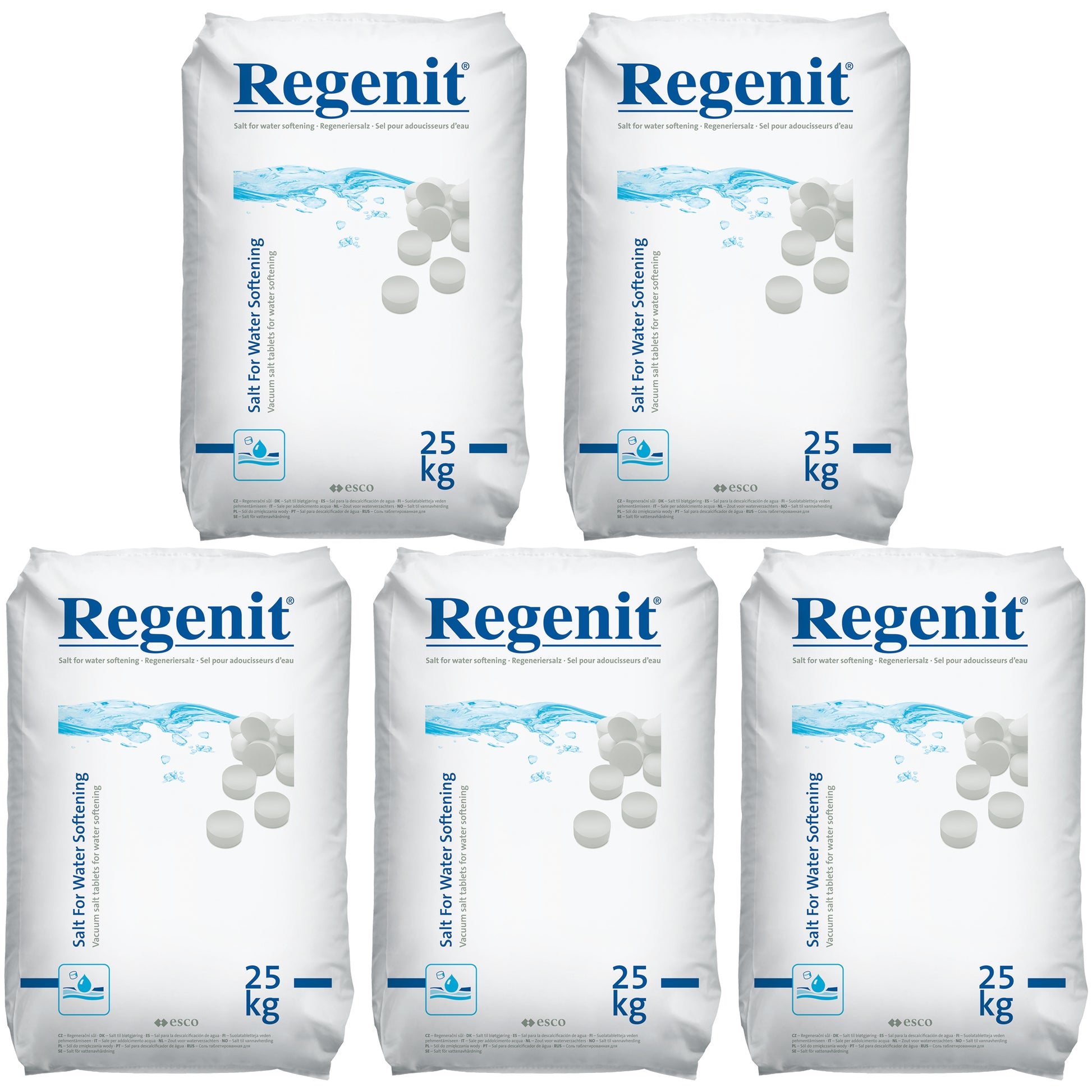 REGENIT Vacuum Salt Tablets 25kg