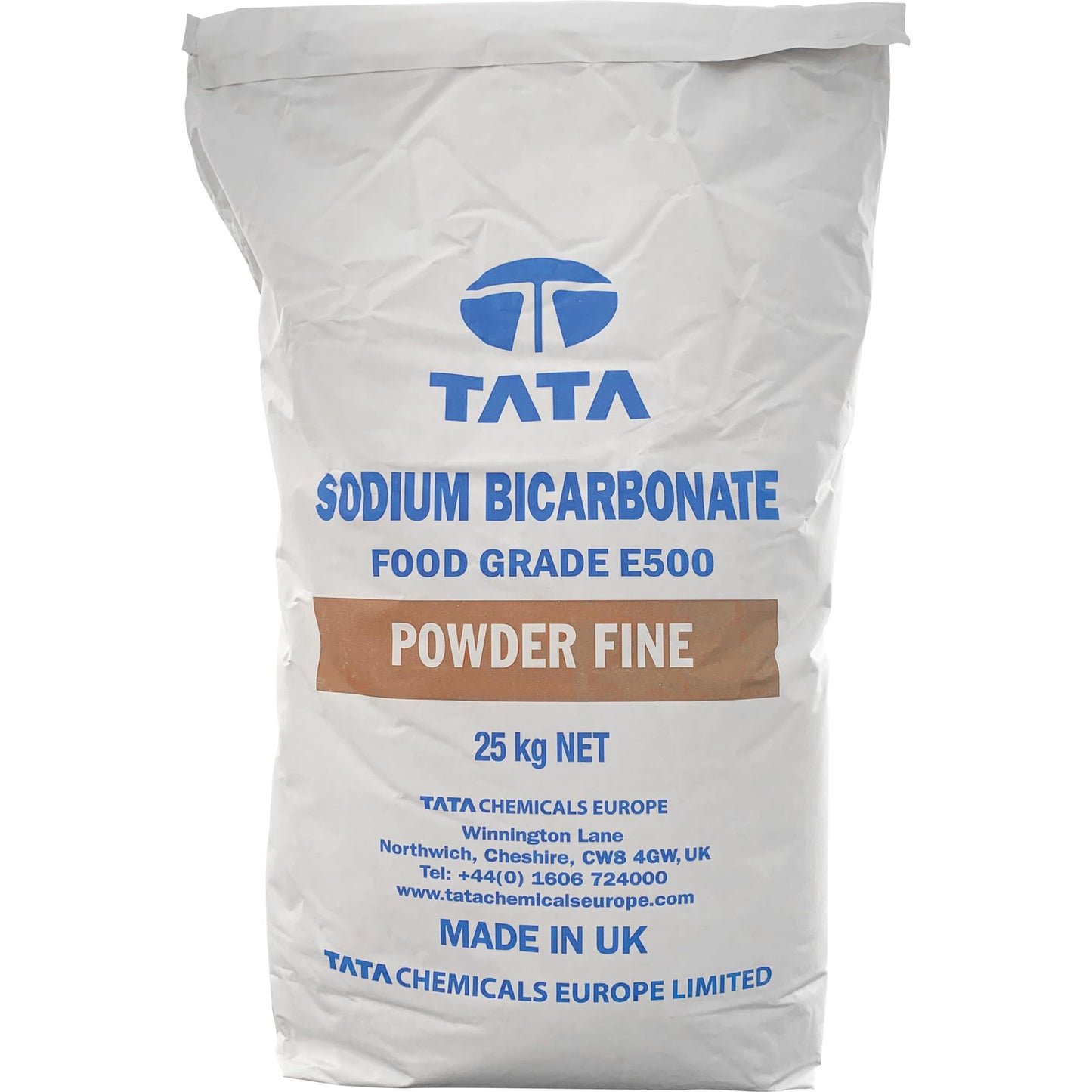 Sodium Bicarbonate Food Grade Powder Fine - 25Kg