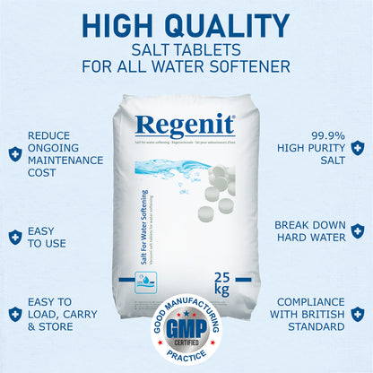 REGENIT Vacuum Salt Tablets 25kg