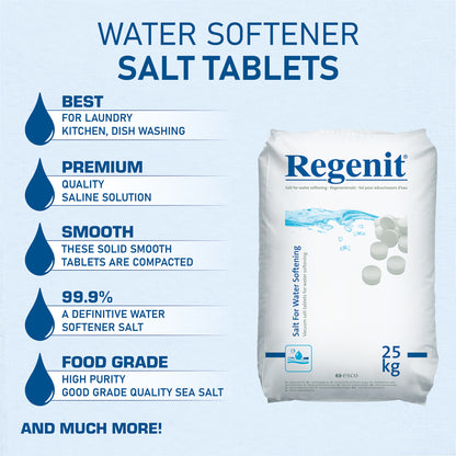 REGENIT Vacuum Salt Tablets 25kg