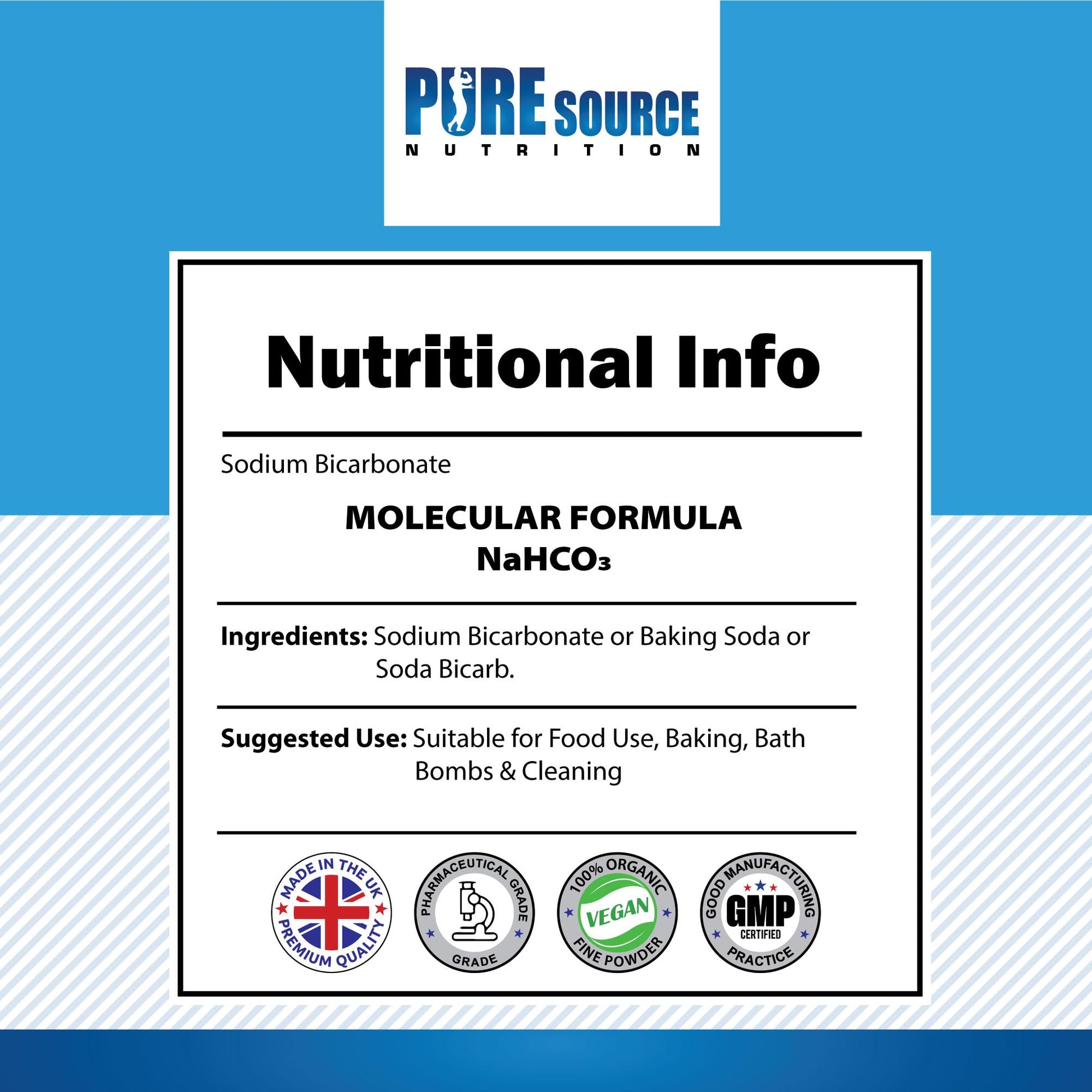 Sodium Bicarbonate Food Grade Powder Fine - 25Kg