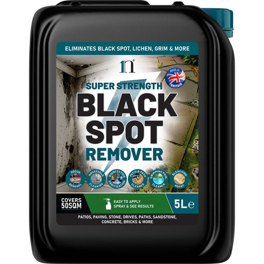 Super Strength Black Spot Remover 5L – Patio, Path & Paving Cleaner