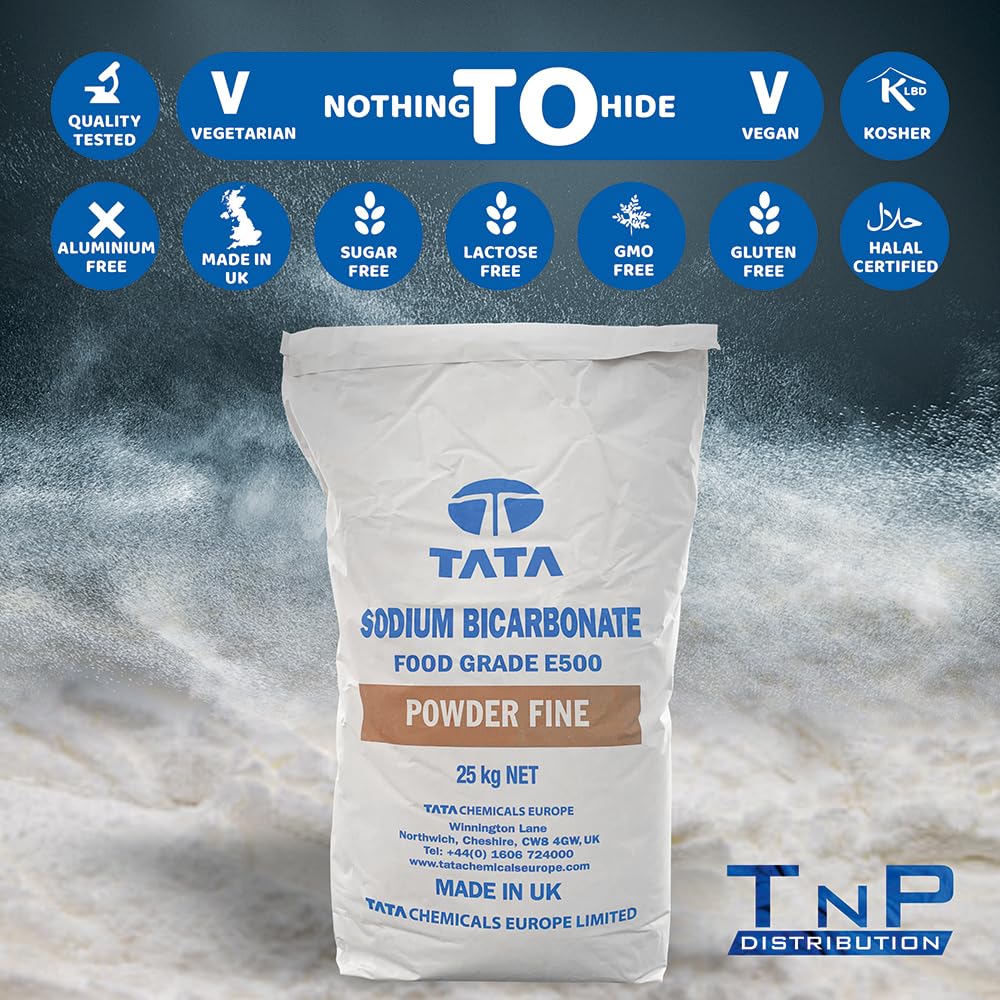 Sodium Bicarbonate Food Grade Powder Fine - 25Kg
