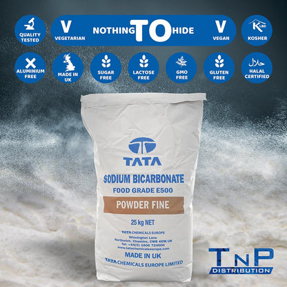Sodium Bicarbonate Food Grade Powder Fine - 25Kg