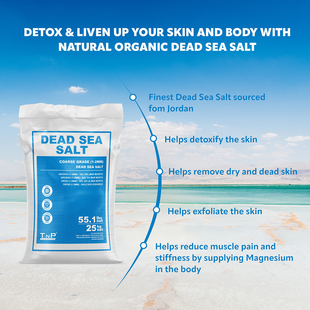 Dead Sea Salt - Coarse - 25kg