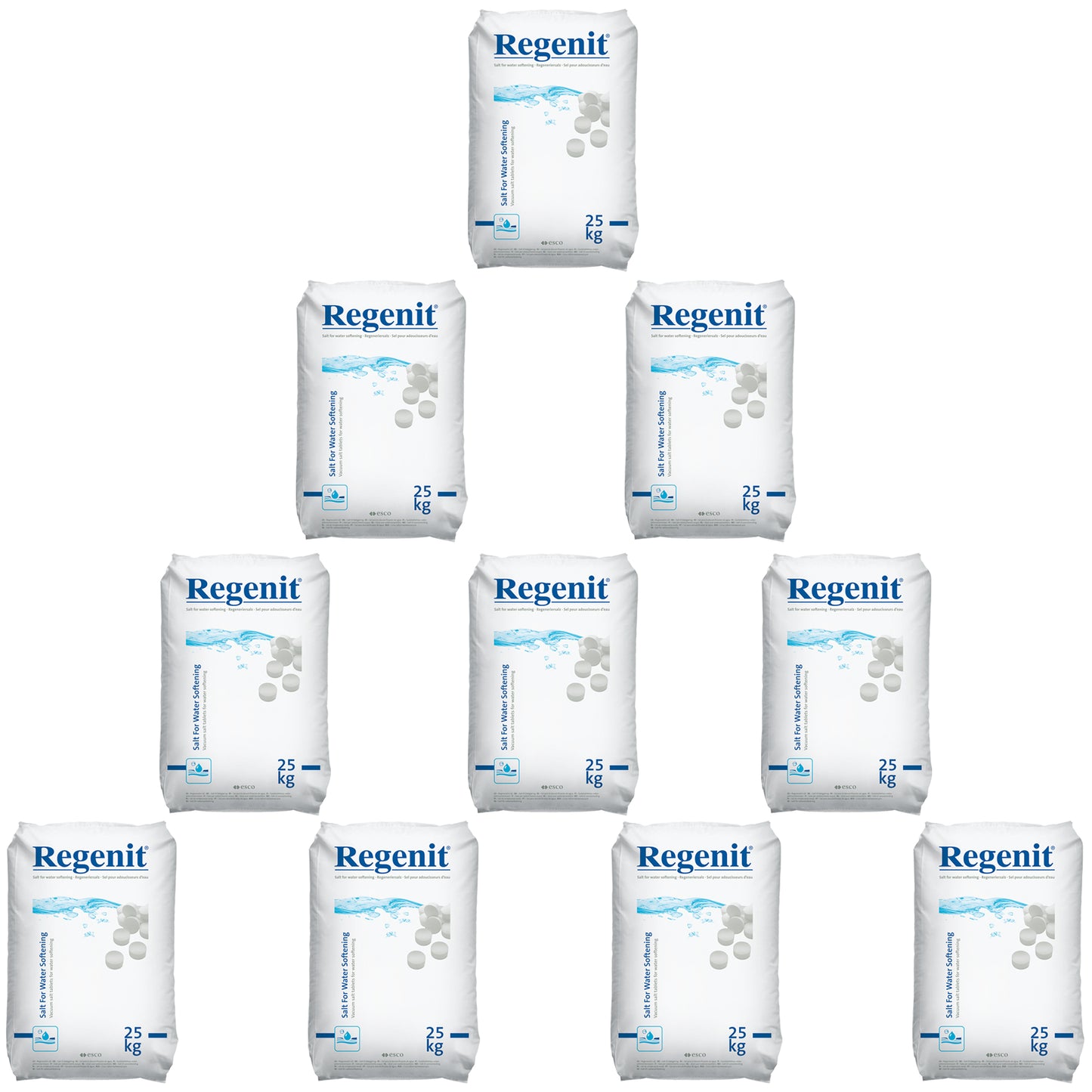 REGENIT Vacuum Salt Tablets 25kg