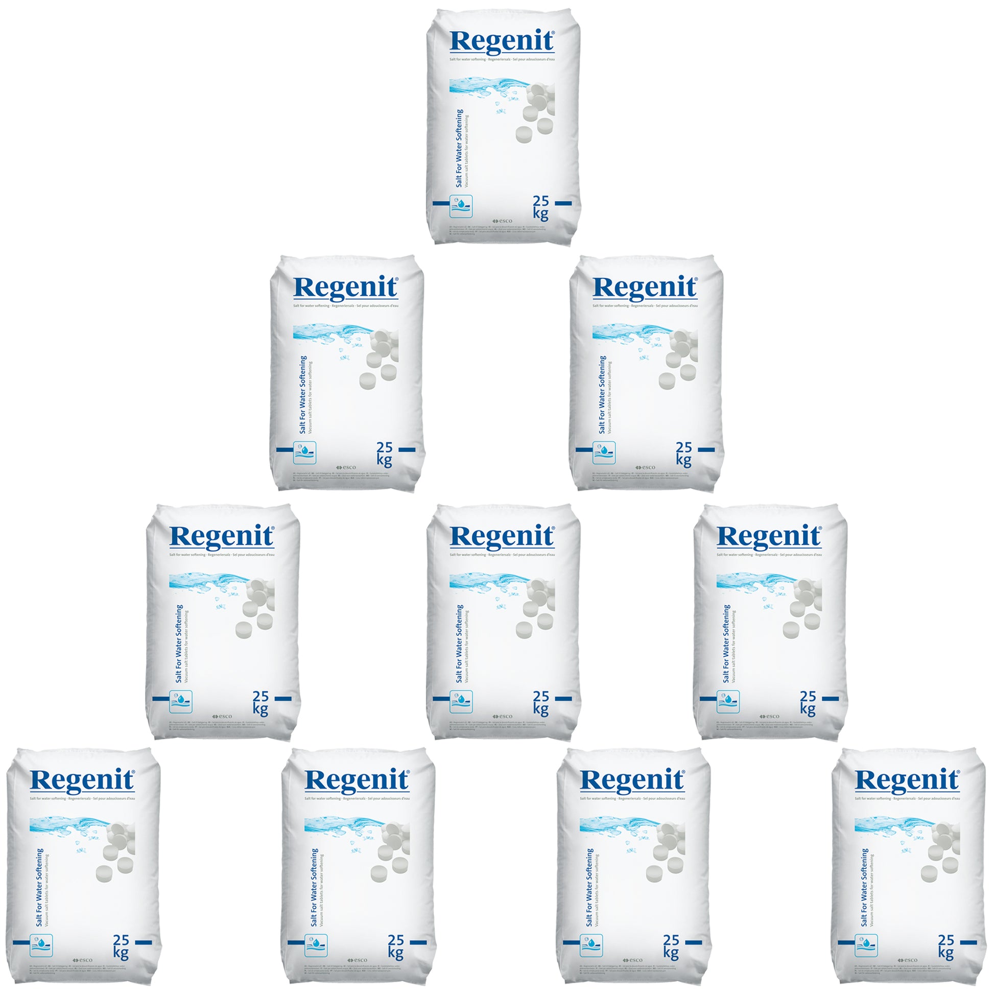 REGENIT Vacuum Salt Tablets 25kg