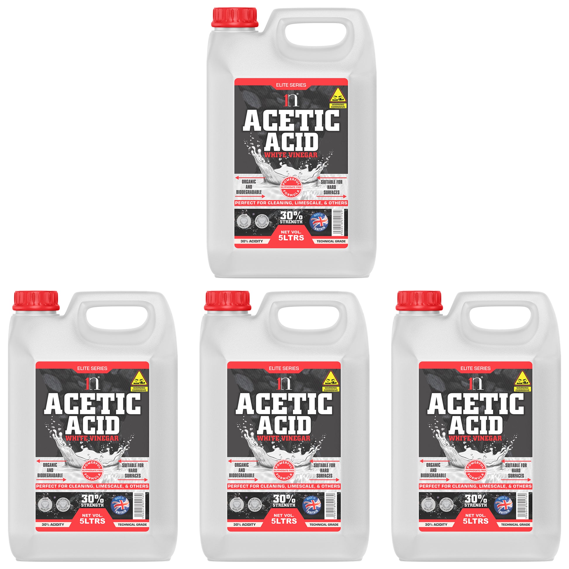 1ne Nutrition Acetic Acid 30% White Vinegar 5Litre