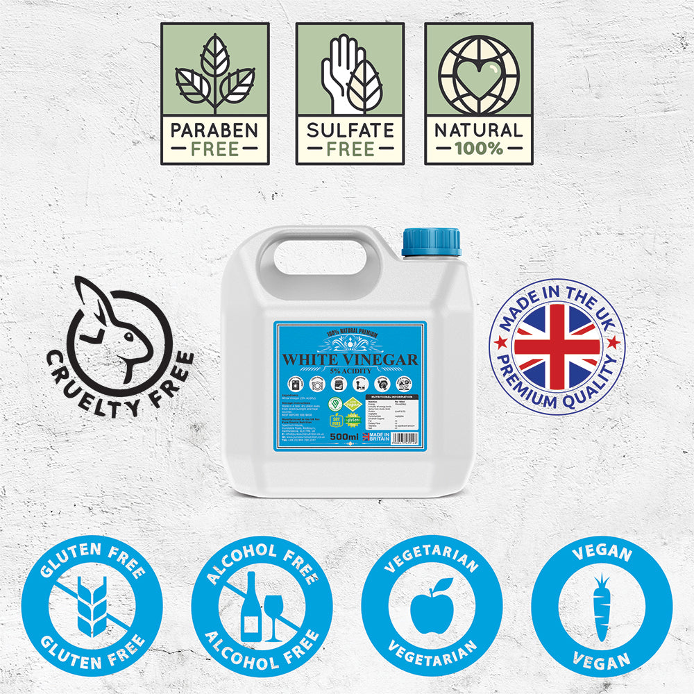 Pure Source Nutrition White Vinegar 5% Strength - Blue Label
