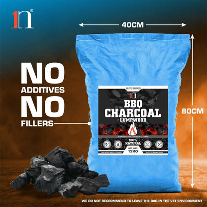 Industrial BBQ Charcoal Lumpwood 12Kg
