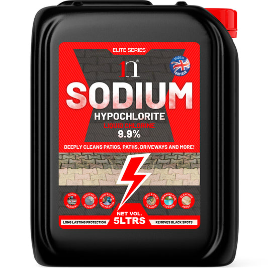 1ne Nutrition Patio Cleaner Sodium Hypochlorite 9.9% 5Ltrs