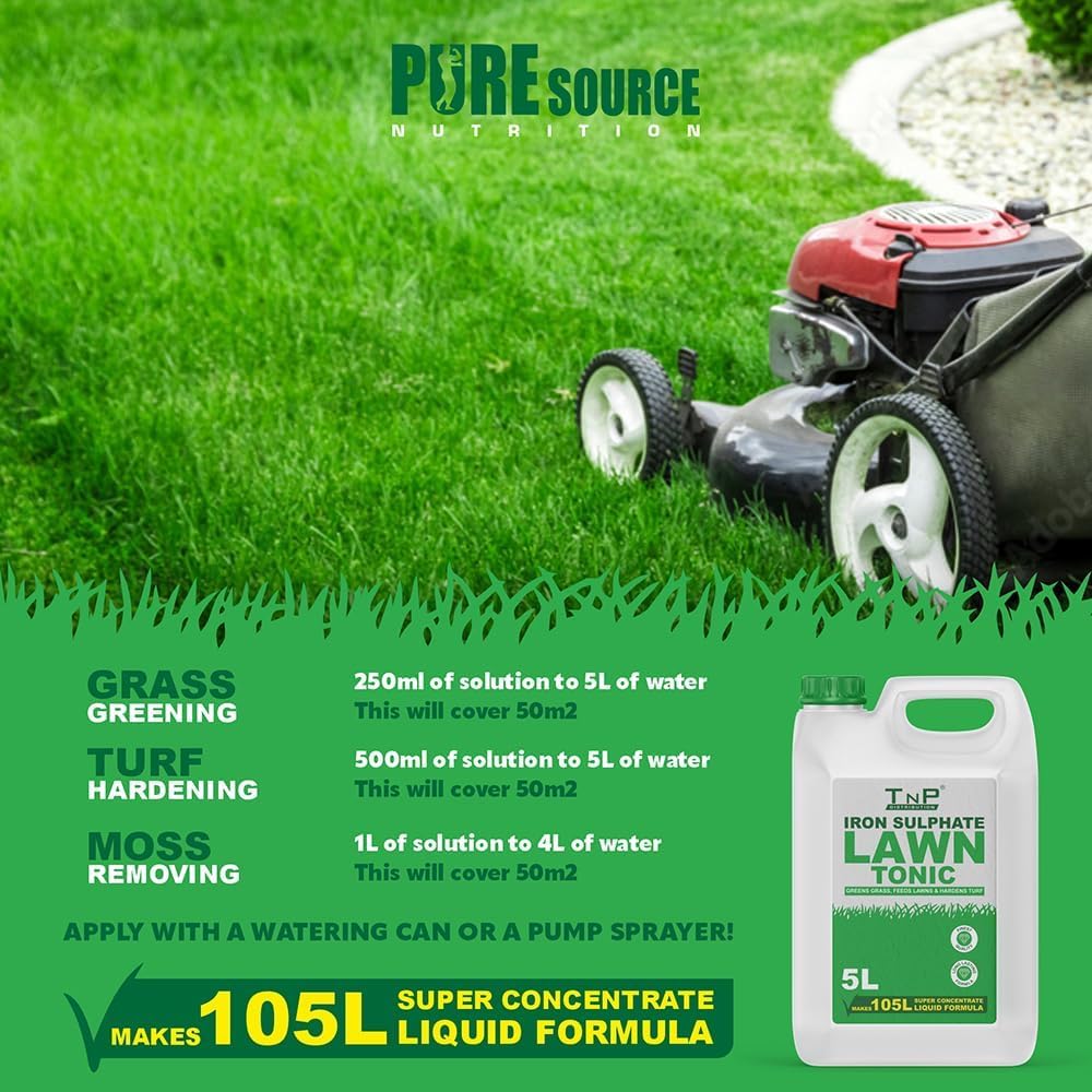 Pure Source Nutrition Iron Sulphate Liquid 5L Jerrycan