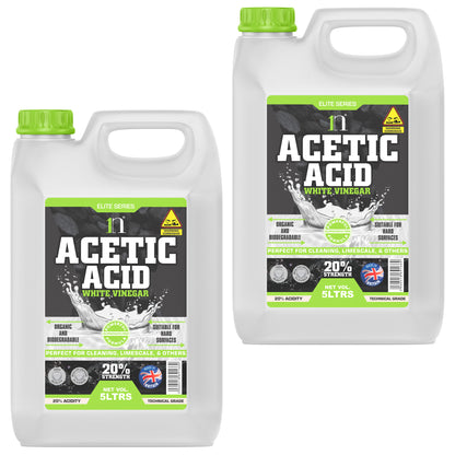 1ne Nutrition White Spirit Vinegar 5Litre - 20% Strength