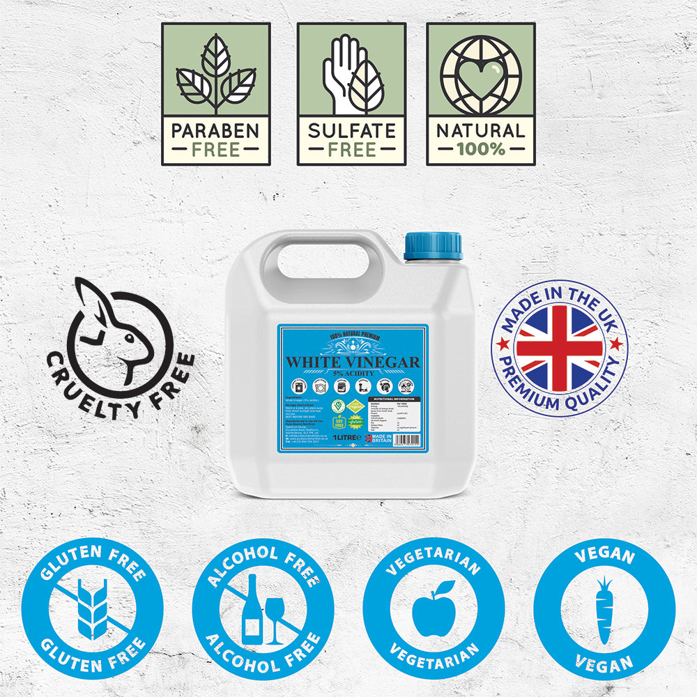 Pure Source Nutrition White Vinegar 5% Strength - Blue Label