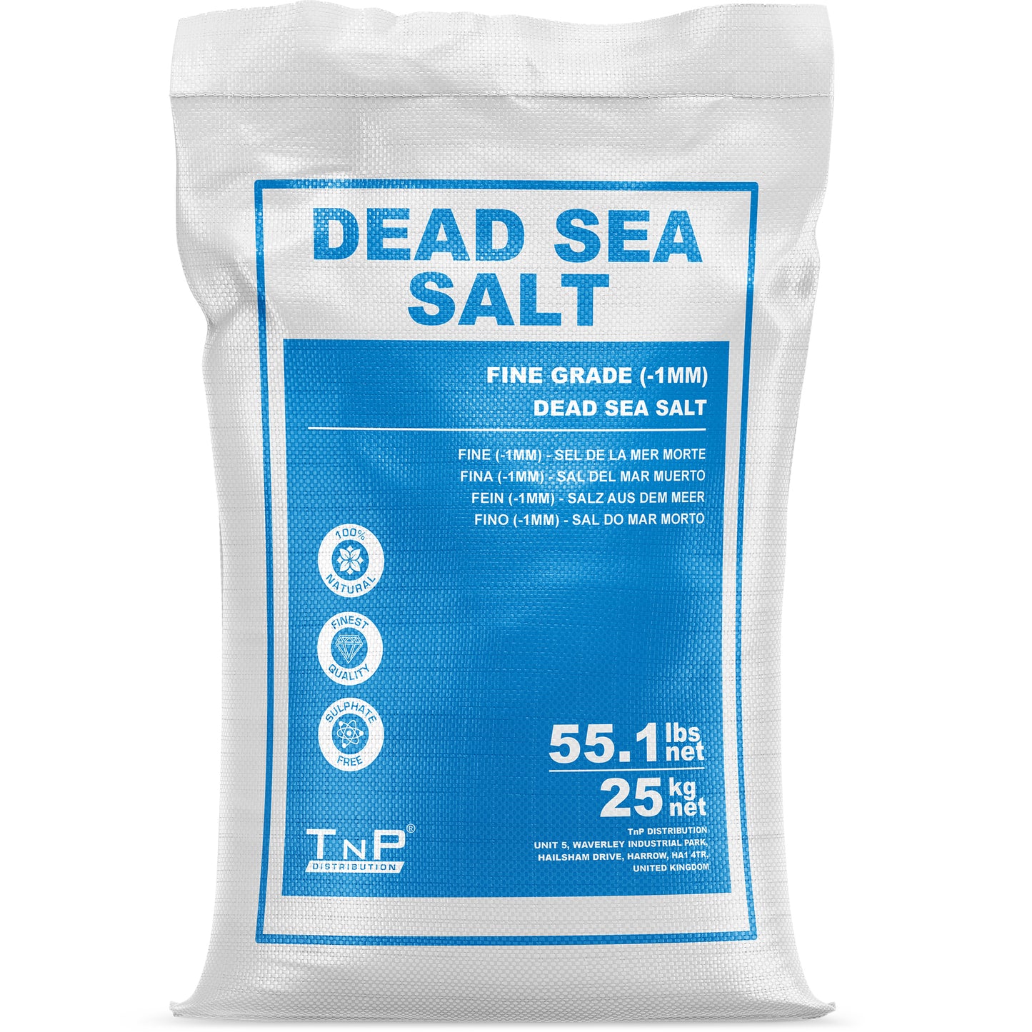 Dead Sea Salt - Fine - 25kg
