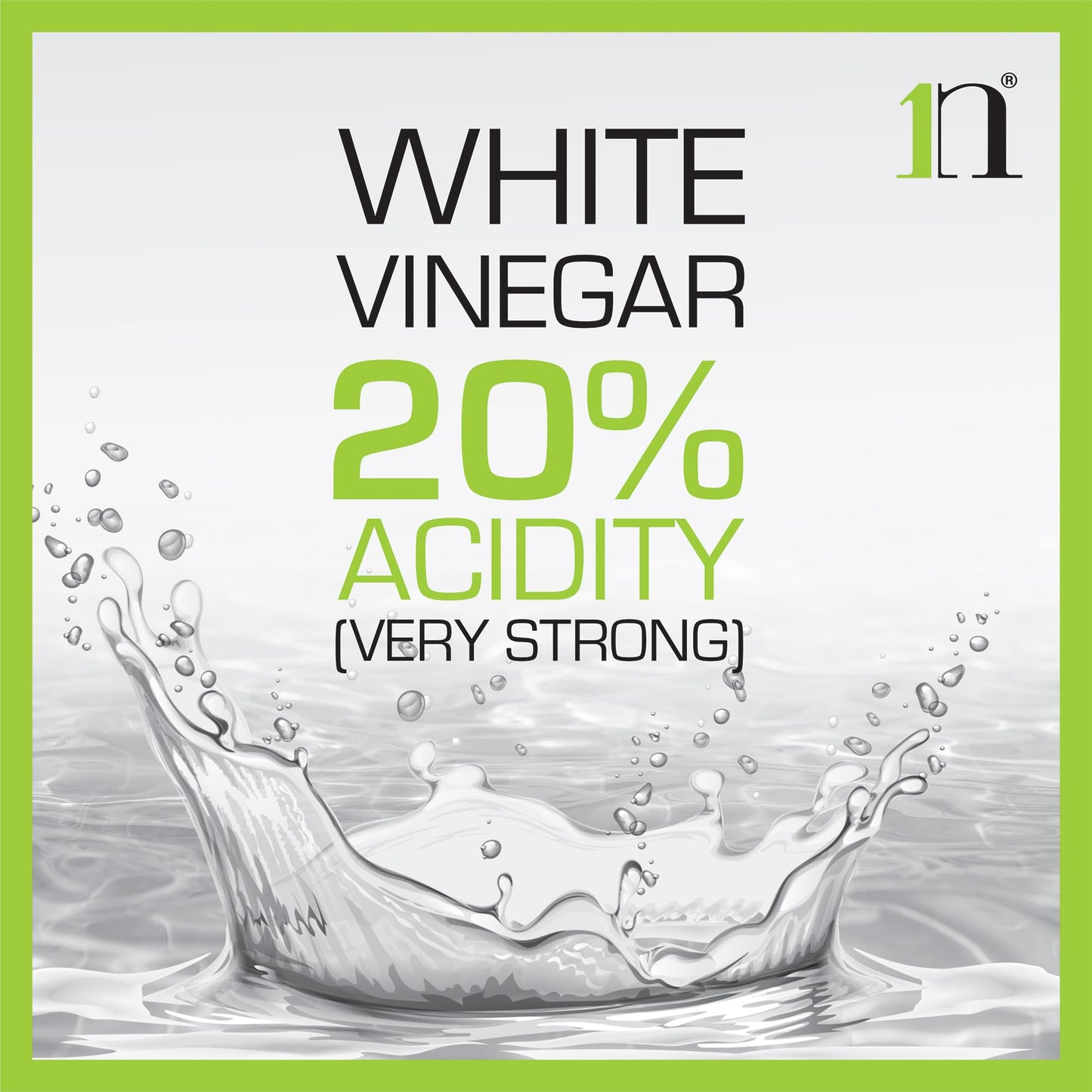 1ne Nutrition White Spirit Vinegar 5Litre - 20% Strength