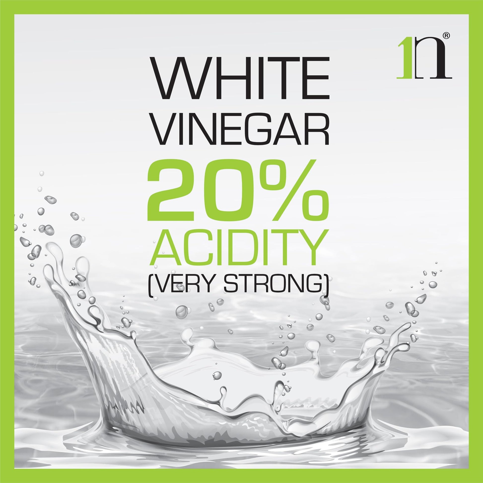 1ne Nutrition White Spirit Vinegar 5Litre - 20% Strength